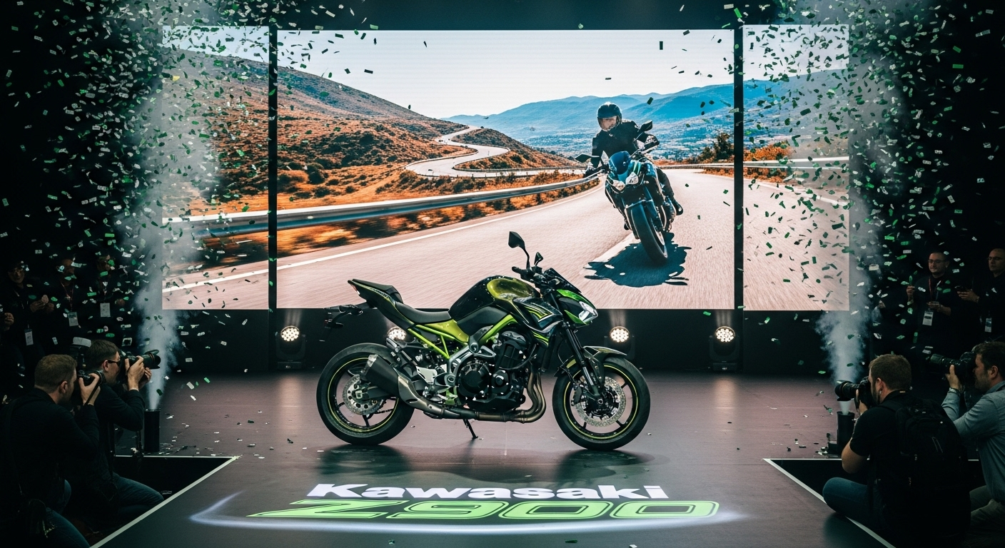 2026 Kawasaki Z900 Launch