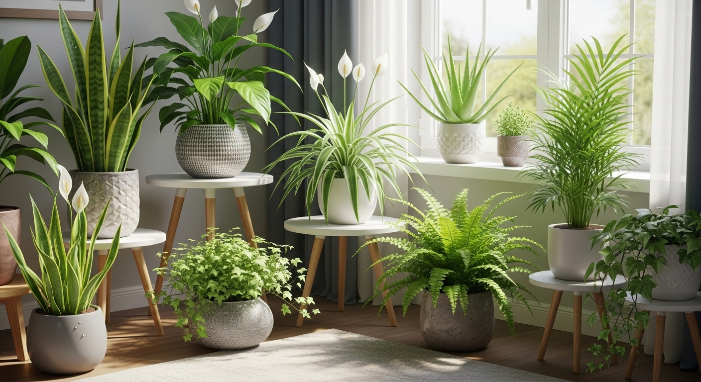 Air-Purifying Indoor Plants