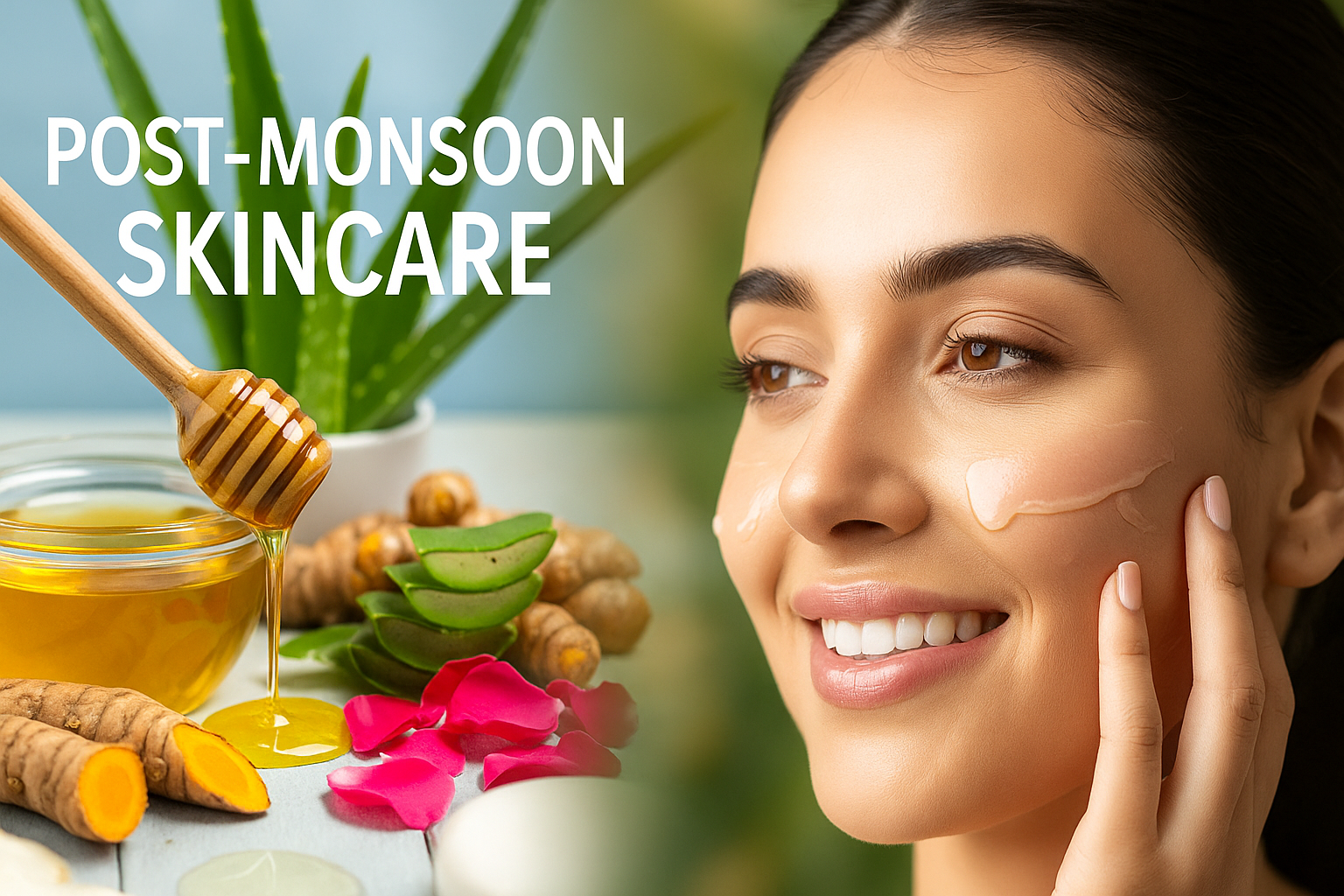 Monsoon के बाद Skin Care Tips 2025: 5 Steps में पाएं Glowing Skin with Natural Ingredients