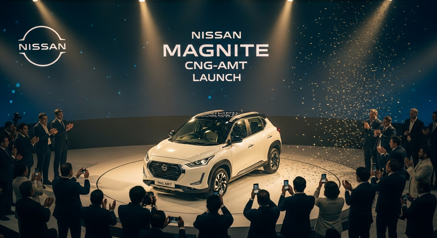 Nissan Magnite CNG-AMT Launch