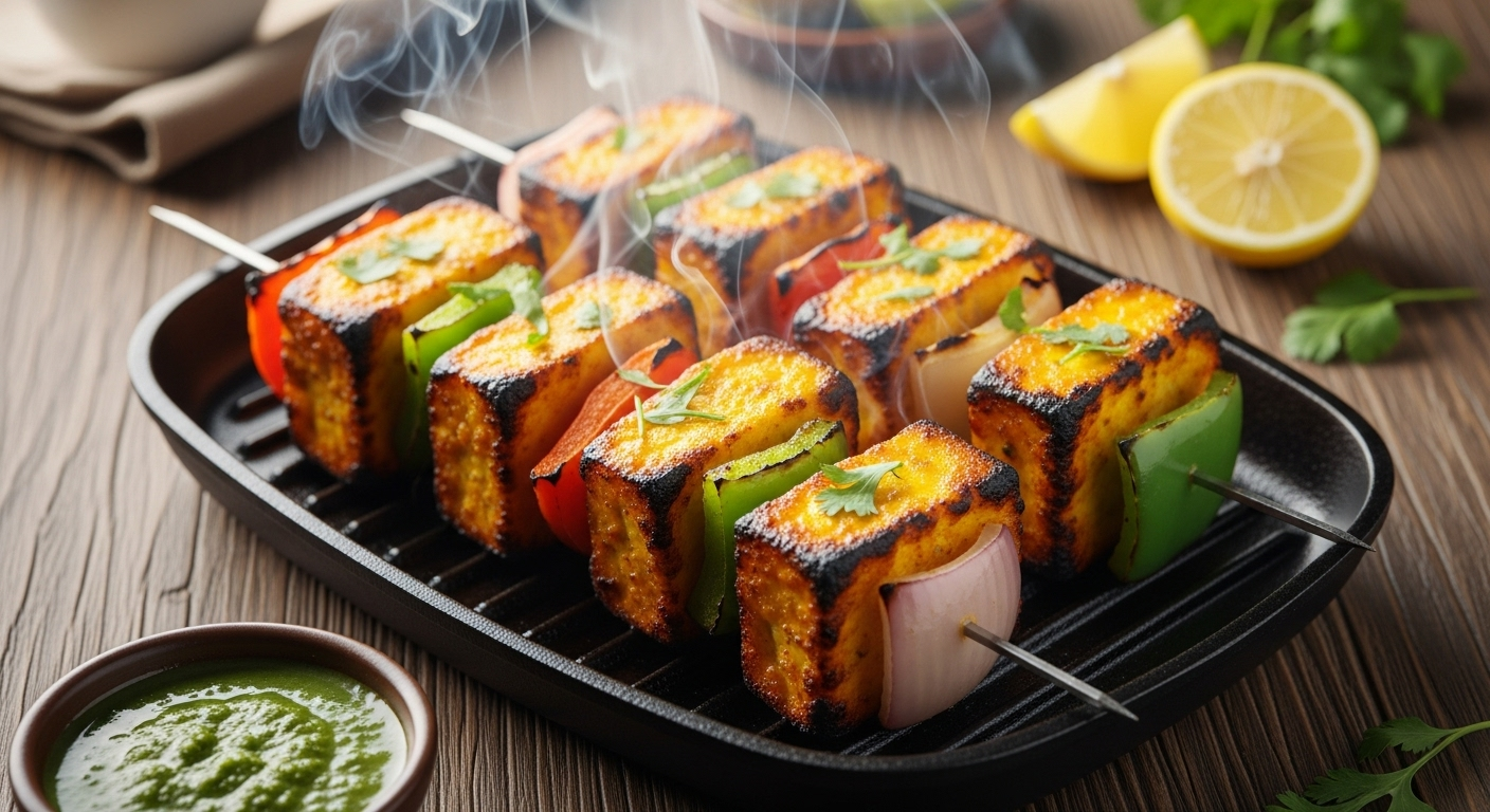 Paneer Tikka Recipe घर पर बनाएं रेस्टोरेंट जैसा पनीर टिक्का, ग्रिल करें और लें स्पाइसी-क्रिस्पी स्वाद का मजा!