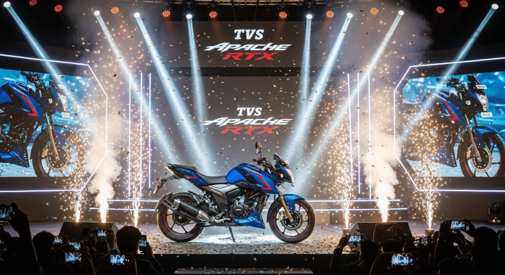 TVS Apache RTX ने लॉन्च होते ही मचाई सनसनी! कीमत सुनकर Yamaha और Pulsar ...