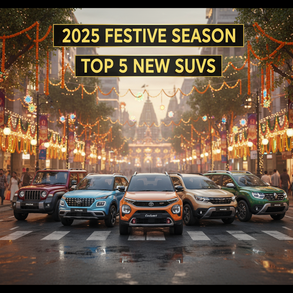 2025 Festive Season में नई SUV का है Plan? ये Top 5 दमदार गाड़ियां मचाएंगी धूम, देखें पूरी List!