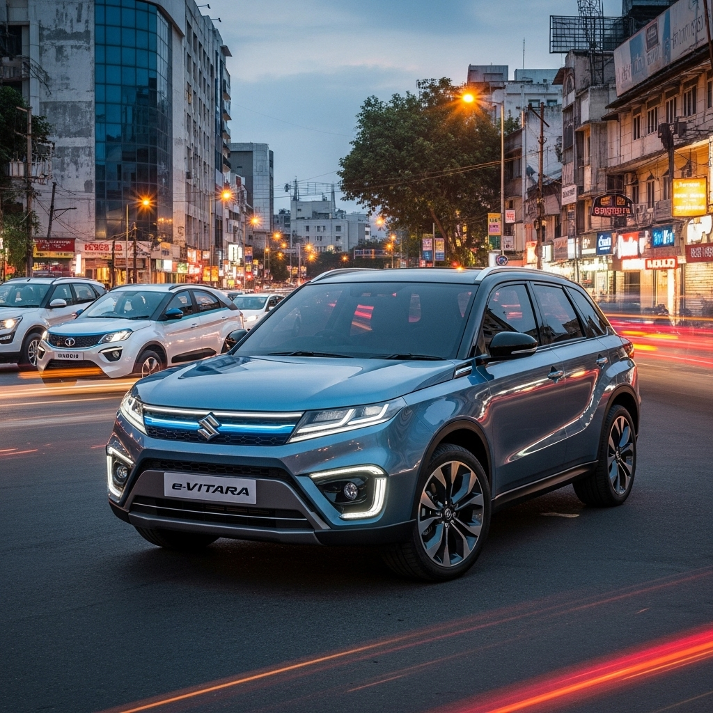 Maruti की पहली इलेक्ट्रिक SUV 'eVitara' देगी Tata Nexon EV को टक्कर? जानिए कीमत और फीचर्स