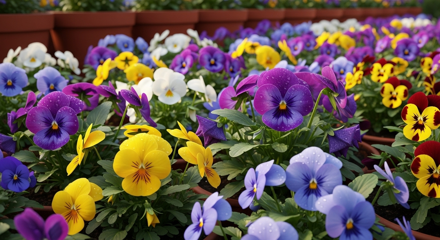 पैंसी फ्लावर्स दिसंबर में कलरफुल ब्लूम के 4 आसान स्टेप्स