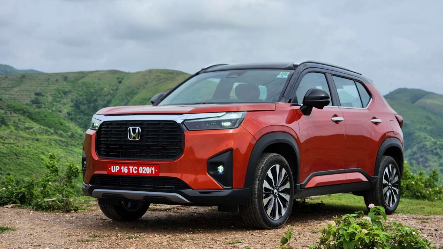 Honda Elevate ADV Edition Orange Look