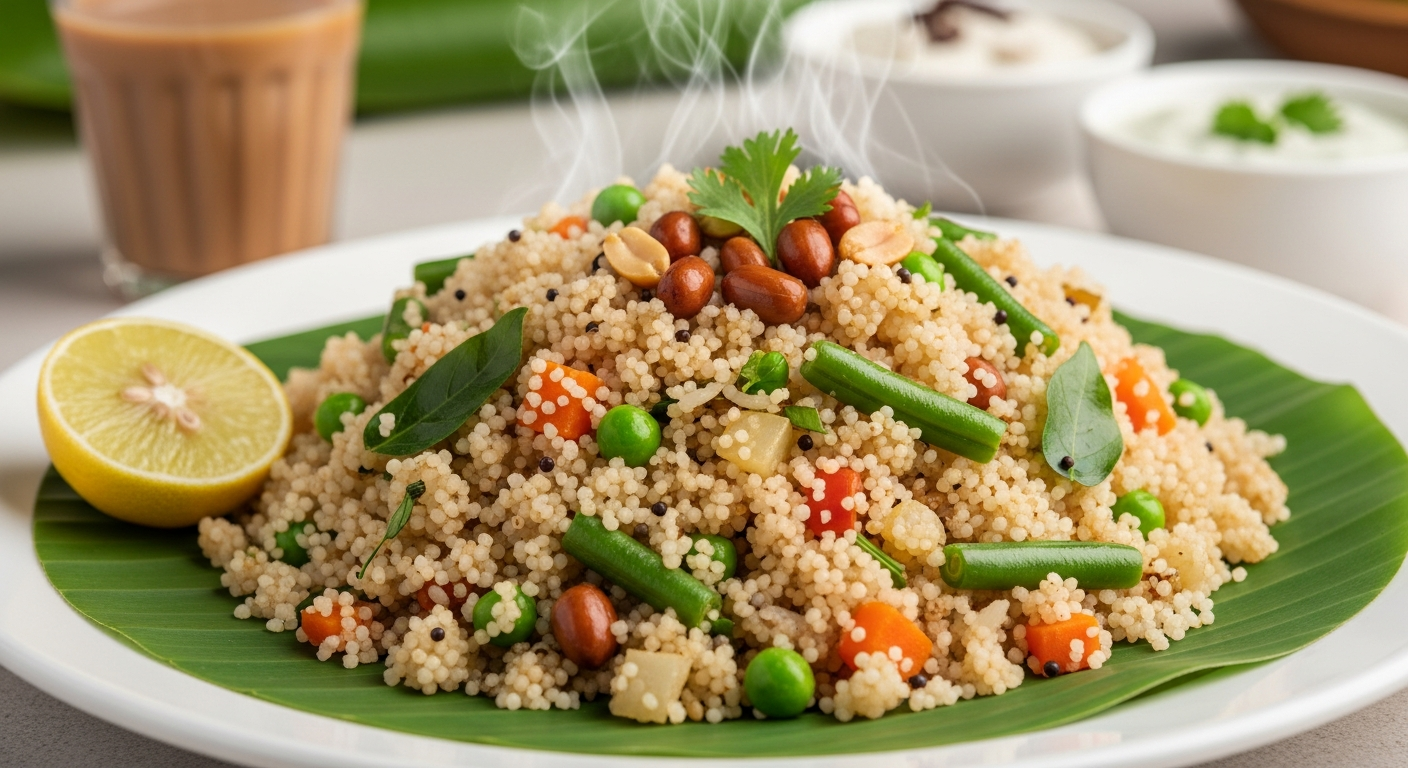 Rava Upma Recipe in Hindi.