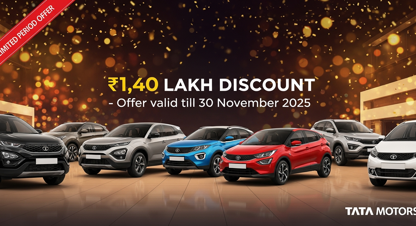 Tata Motors का धमाका Offer! ₹1.40 लाख तक की छूट