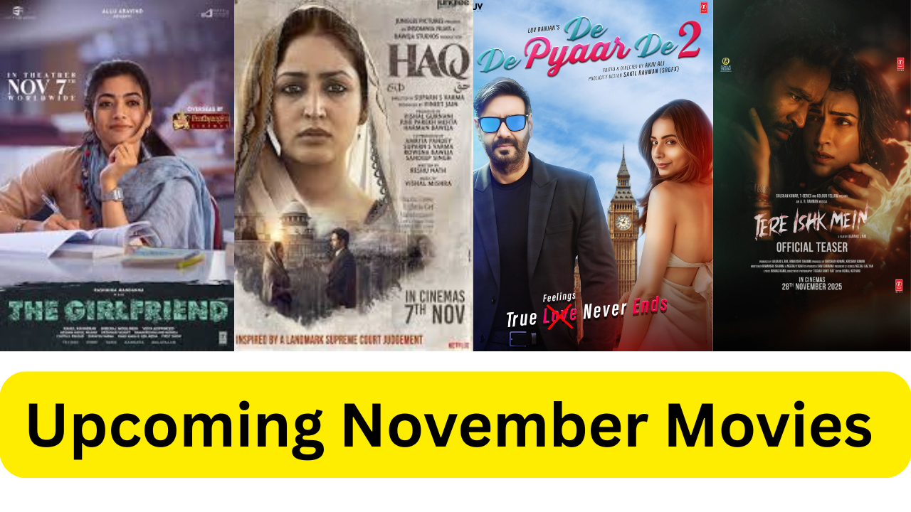 upcoming november movires