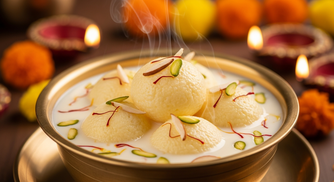 घर पर बनाएं स्पंजी और क्रीमी रसमलाई, त्योहारों को बनाएं मीठा और यादगार