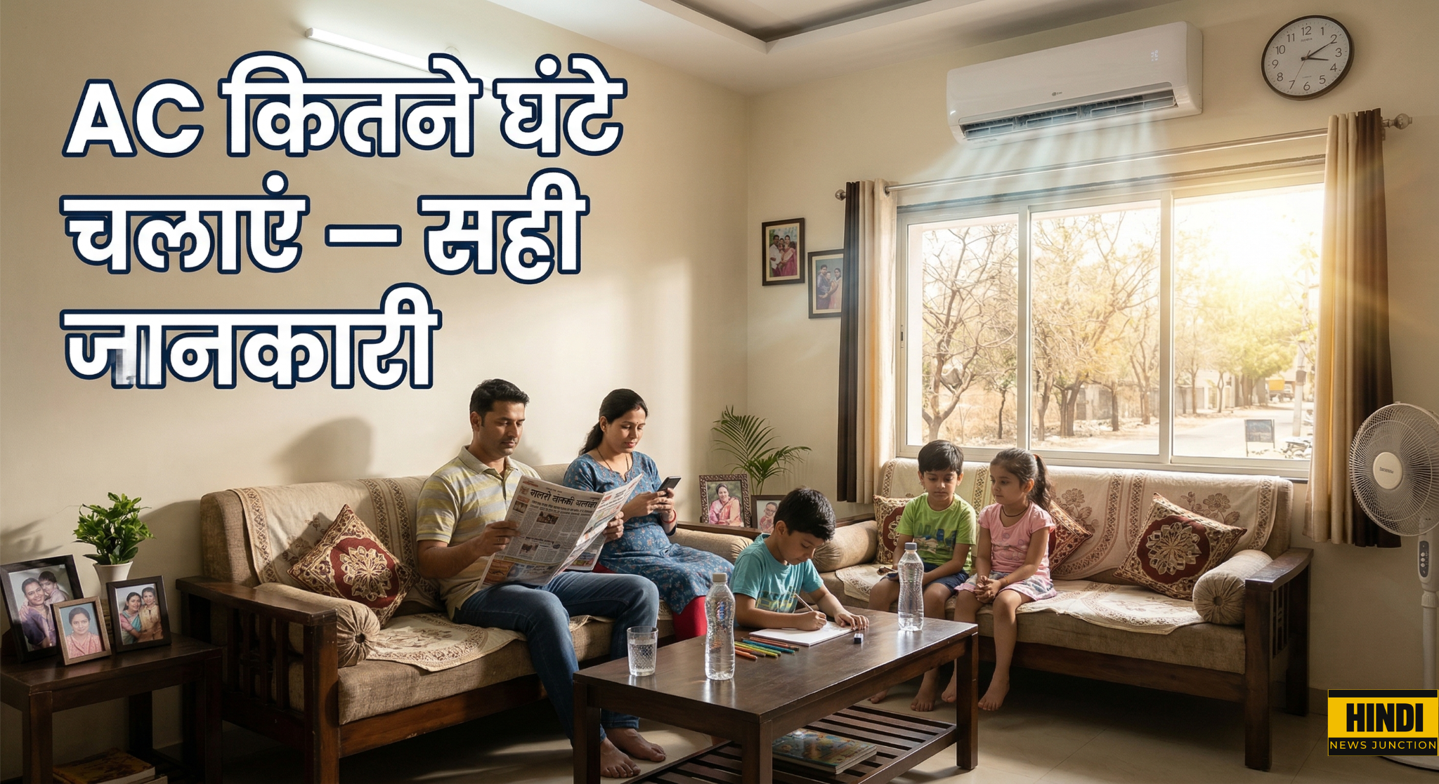 AC kitne ghante chalna chahiye