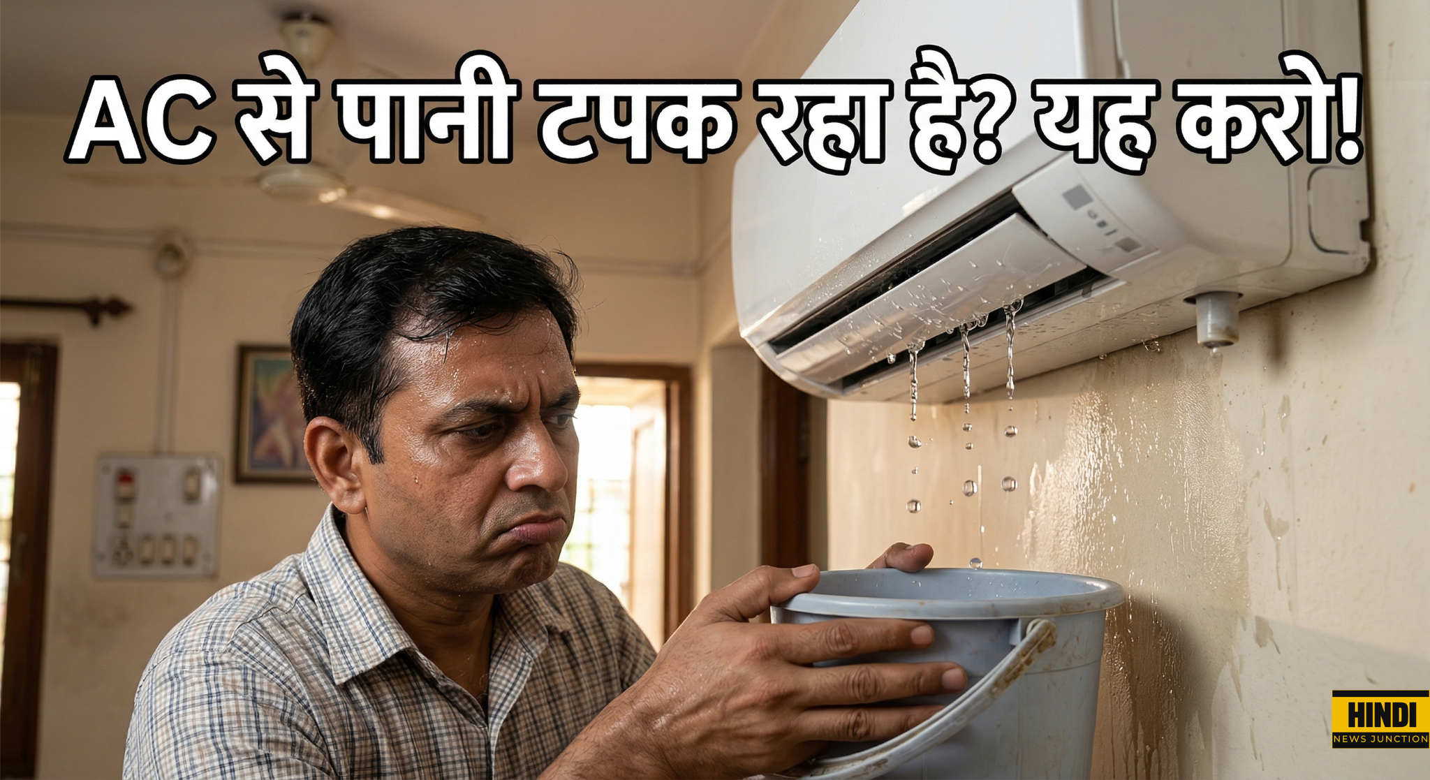 AC se paani kyun tapakta hai