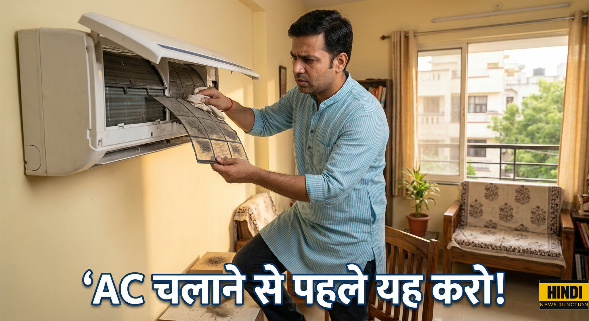 garmi mein AC start karne se pehle kya kare